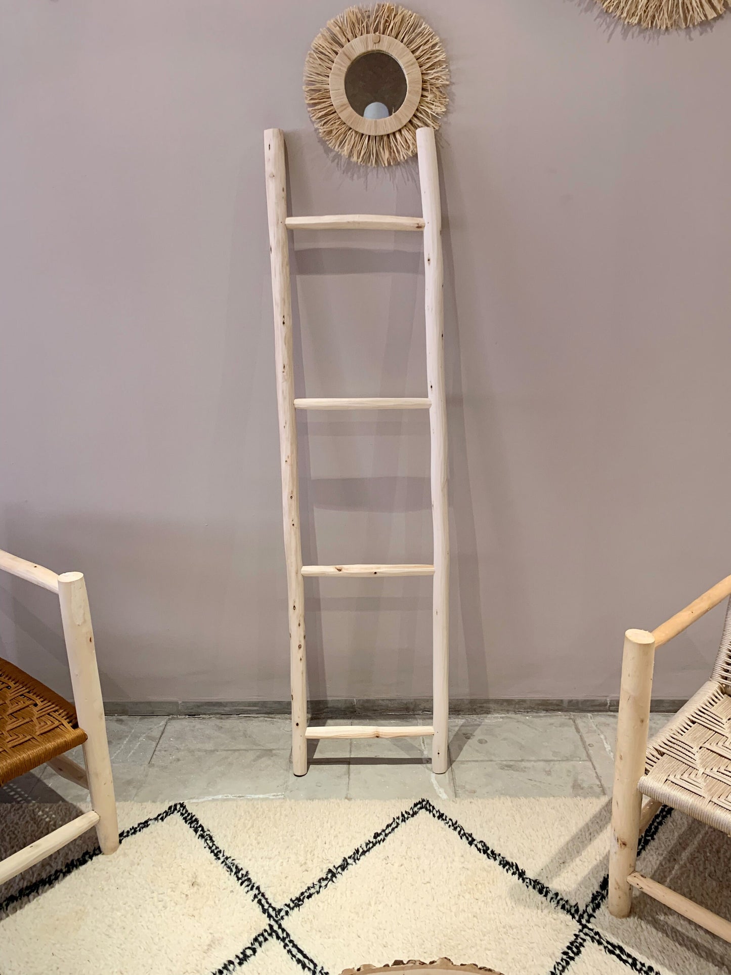 Wooden Towel and Blanket Ladder