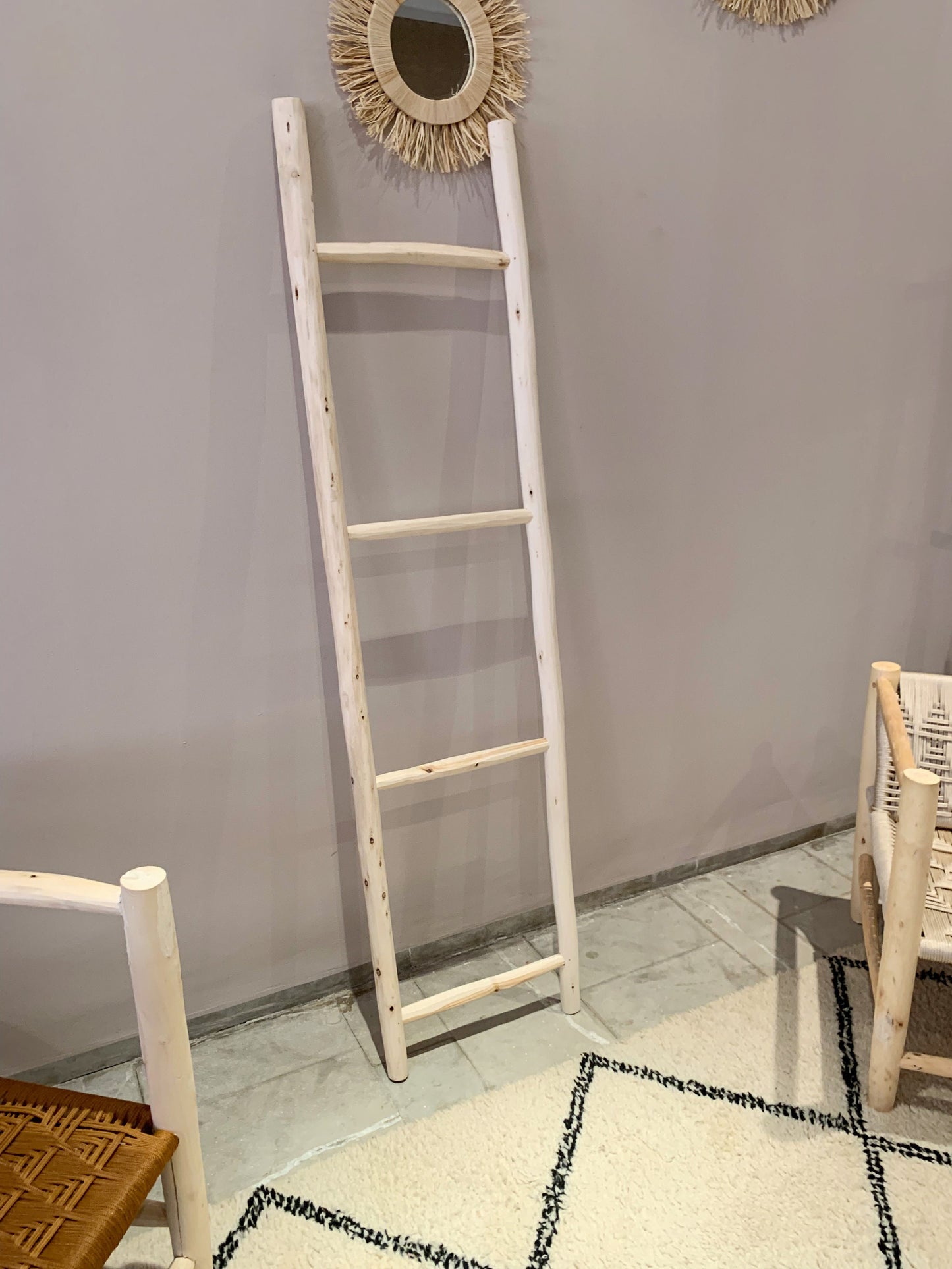 Wooden Towel and Blanket Ladder