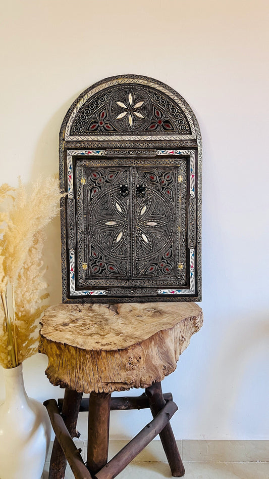 Moroccan Vintage Mirror | Xmas Gift For Her