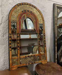 Luxury Arch Mirror, Wall Mirror Decor, Unique Handmade Mirror, Large Mirror, Floor Mirror, Vintage Bone Moroccan Mirror,