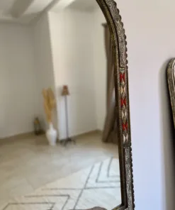 Vintage Bone Moroccan Mirror, Wall Mirror Décor.