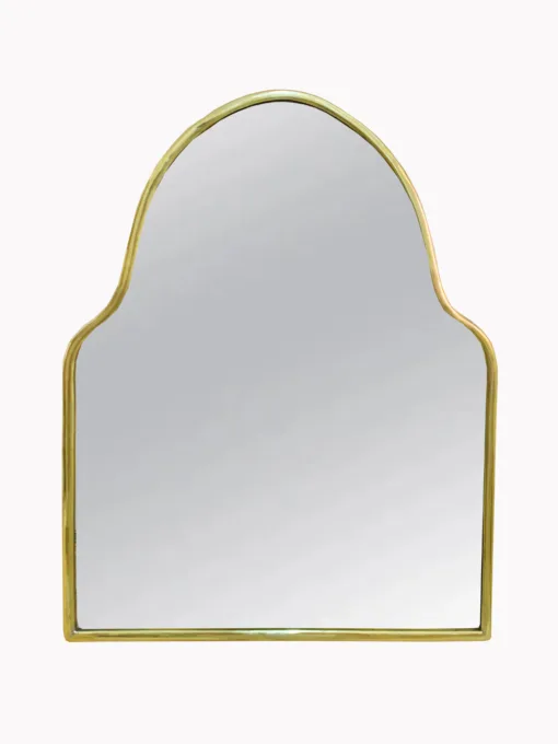Antique Brass Mirror, Arch Mirror.